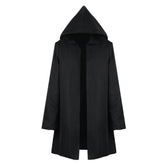 Anime The Final Season Eren Jaeger Cosplay Costume Black Cloak Outfits Halloween Carnival Suit